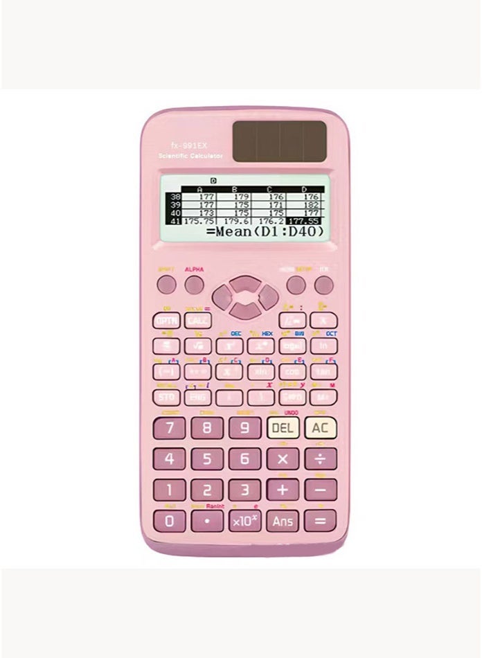 FX991EX Scientific Calculator, Function Calculator, 552 Functions for Solving Complex Equations - Image 1