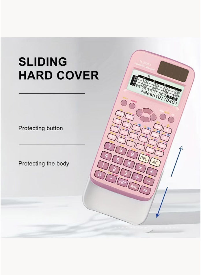 FX991EX Scientific Calculator, Function Calculator, 552 Functions for Solving Complex Equations - Image 4