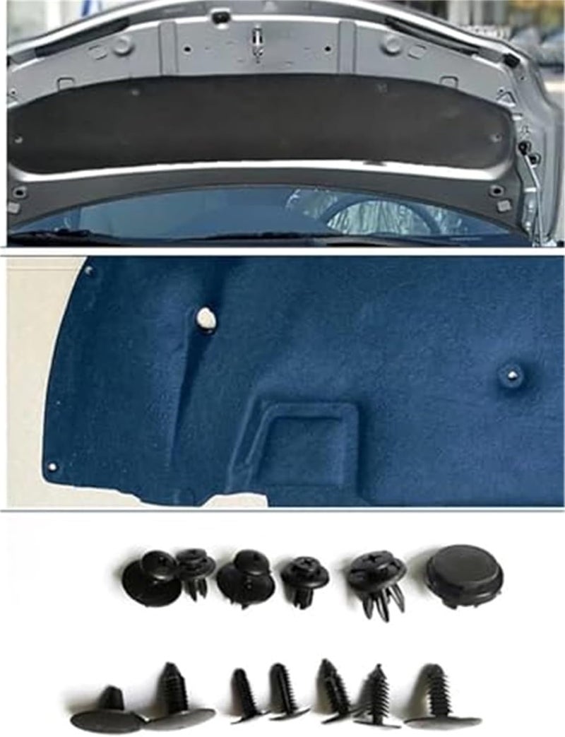 Wivplex Engine Soundproof Cotton Pad for Toyota Vios 2008-2013 - Image 2