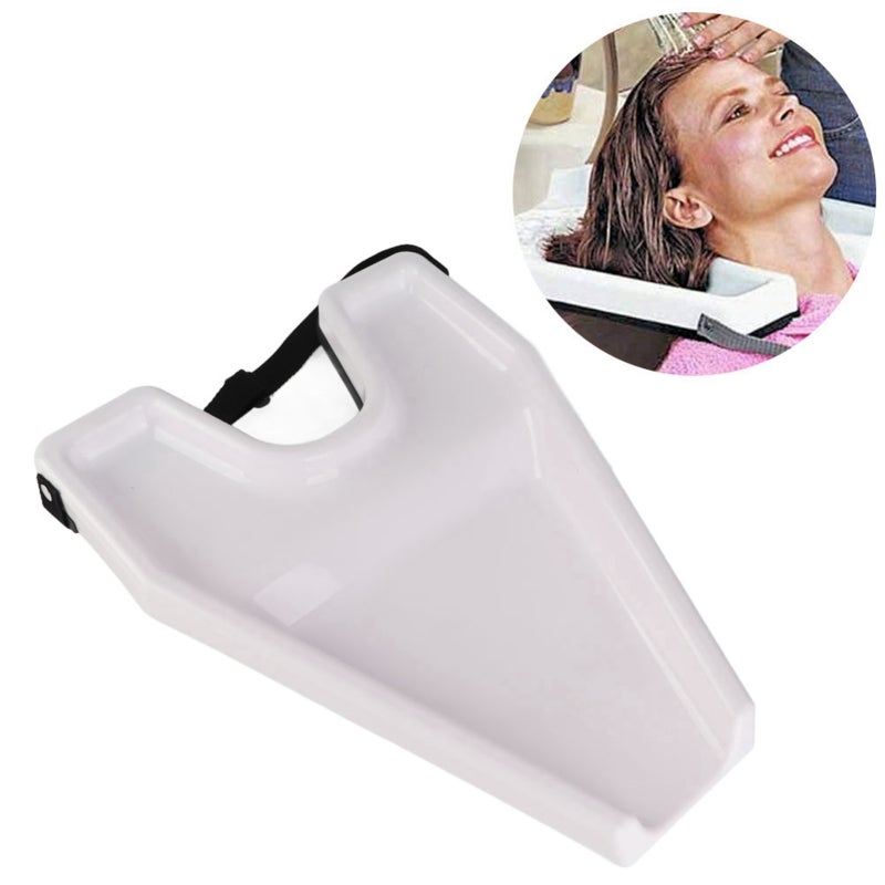 Portable Hair Washing Tray Portable Patients Mobility Shampoo Rinse Washing TrayWhite - Image 5