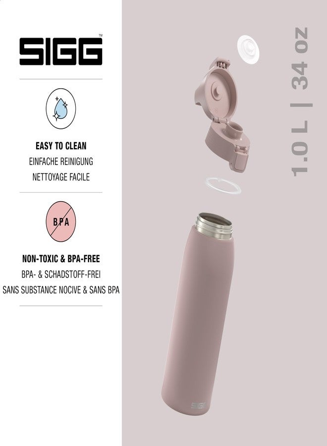 Sigg - Stainless Steel Water Bottle - Shield ONE Dusk - Suitable For Carbonated Beverages - Leakproof - Lightweight - BPA Free - Dusk - 34 Oz - Image 3