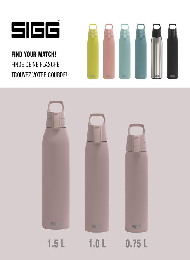 Sigg - Stainless Steel Water Bottle - Shield ONE Dusk - Suitable For Carbonated Beverages - Leakproof - Lightweight - BPA Free - Dusk - 34 Oz - Image 5