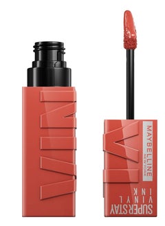 Lip Colour, Smudge-free, Long Lasting up to 16h, Liquid Lipstick, Shine Finish, SuperStay Vinyl Ink, 125 Keen