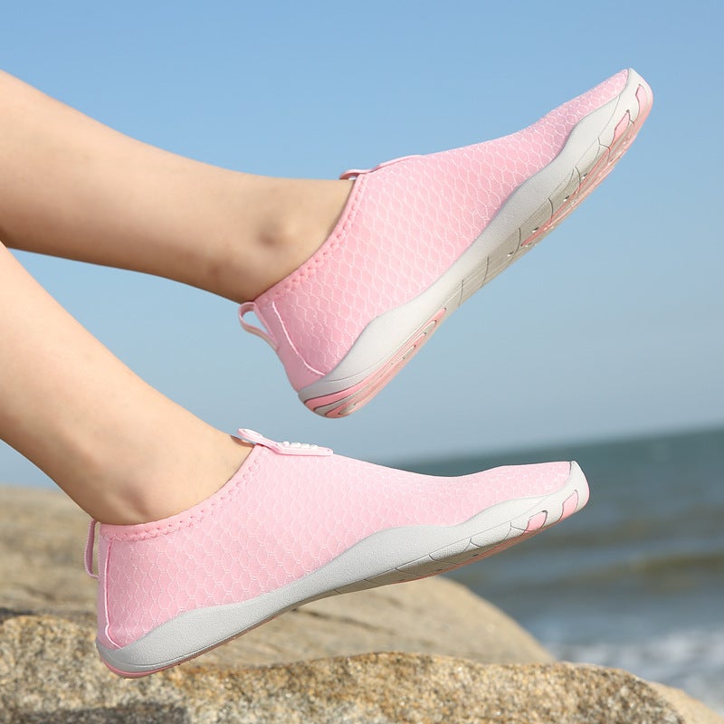 Spring New Thick-Soled Swimming Shoes, Solid Color River Tracing Shoes, Beach Shoes, Outdoor Casual Shoes, Fashionable Water Shoes - Image 2