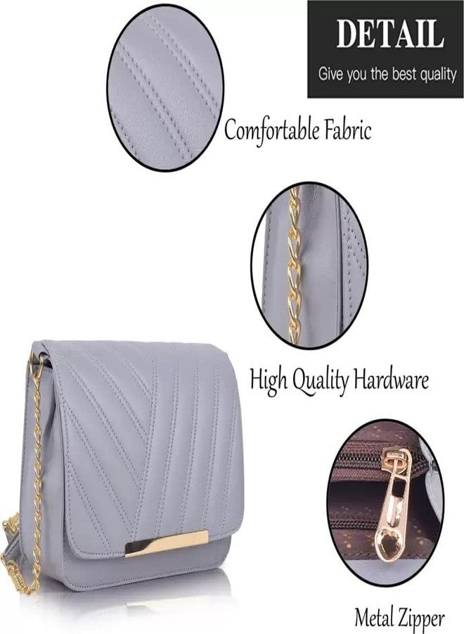 ROSS BROWN Women's Quilted Cross Body Sling Bag - Image 3