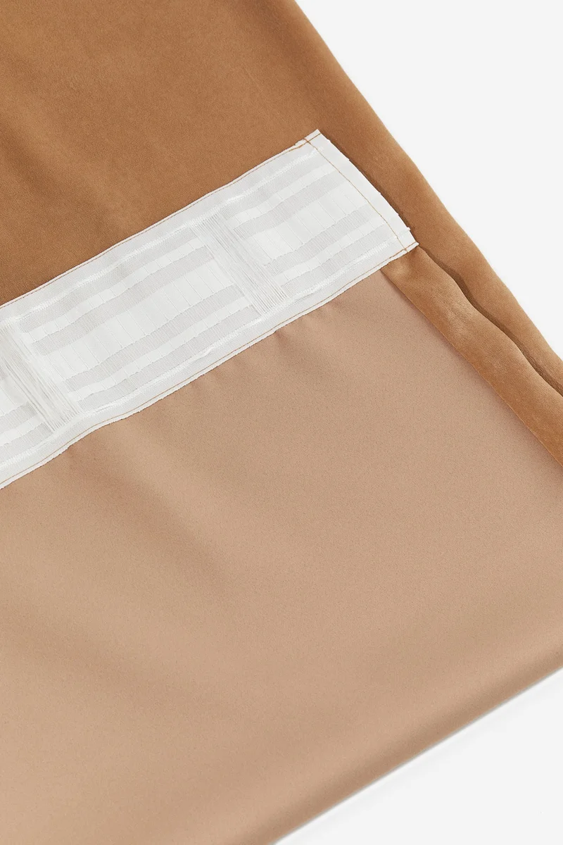 H&M 2-Pack Velvet Blackout Curtains