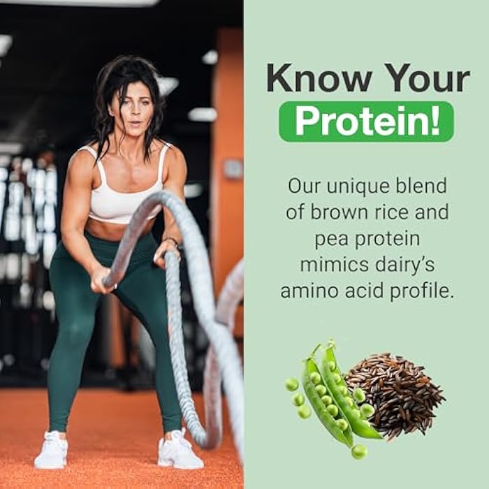 PEScience Select Vegan Protein Powder, Plant Based Protein Powder, Amazing Taste, Smooth Texture, Pea and Brown Rice Blend, Dairy Free, Lactose Free, Gluten Free - Vanilla Indulgence, 5 Servings - Image 5
