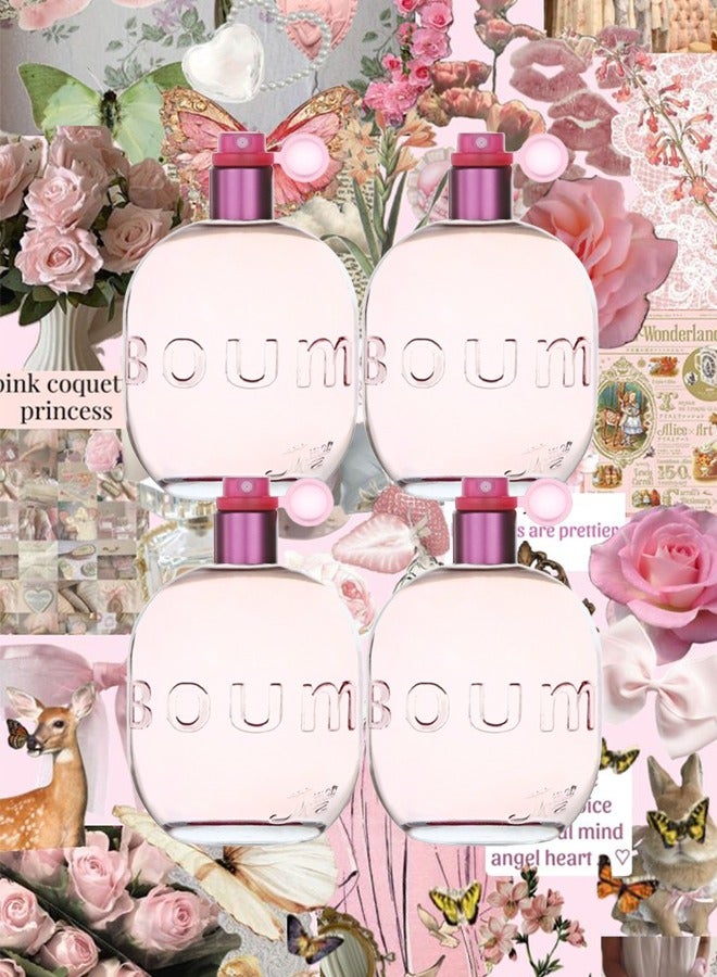Boum 4 Pieces Boum Femme Perfume 100ml EDP - Image 1