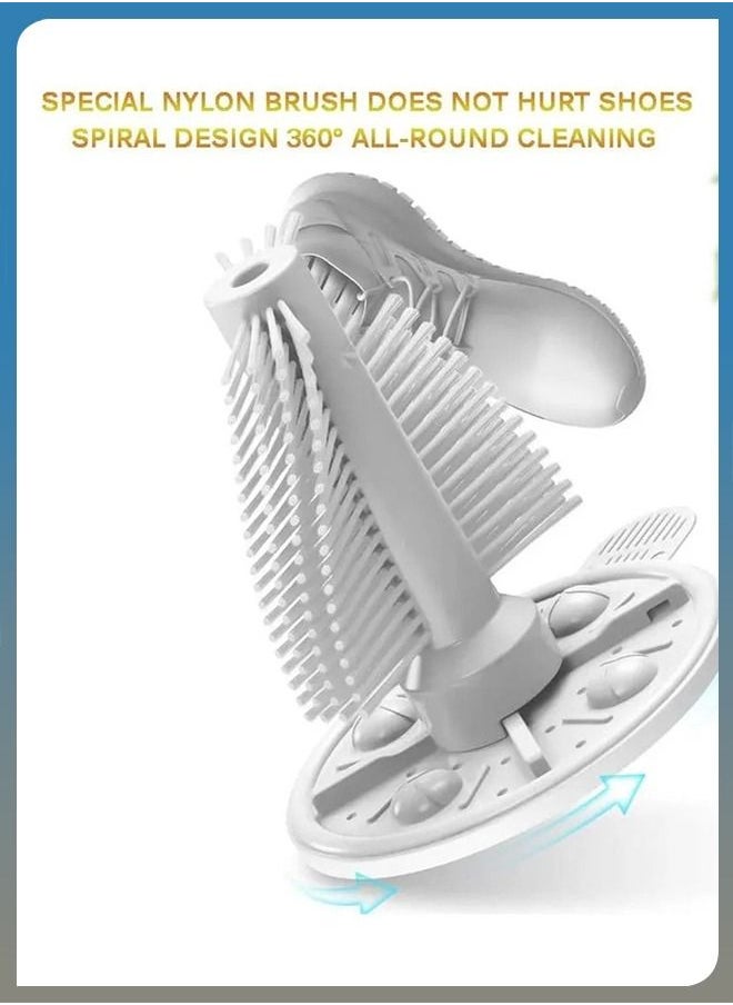 Toshionics - Portable Electrical Small Household Shoe Washing Machine Sanitizer 360° Cleaning 10 Minutes Fast Wash with Safe Material Artifact Brush - Image 1