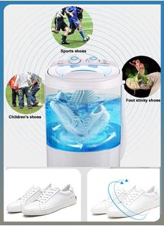 Toshionics Portable Electrical Small Household Shoe Washing Machine Sanitizer 360° Cleaning 10 Minutes Fast Wash with Safe Material Artifact Brush  - Image 3