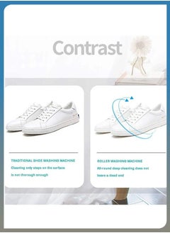 Toshionics Portable Electrical Small Household Shoe Washing Machine Sanitizer 360° Cleaning 10 Minutes Fast Wash with Safe Material Artifact Brush  - Image 4