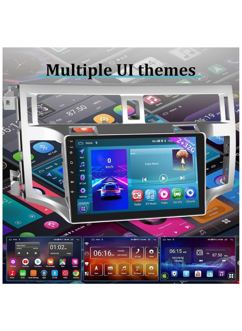 4+32G Android 13 Radio for Toyota Avalon 2006-2011 Wireless Apple Carplay and Android auto, 9 Inch Touch Screen