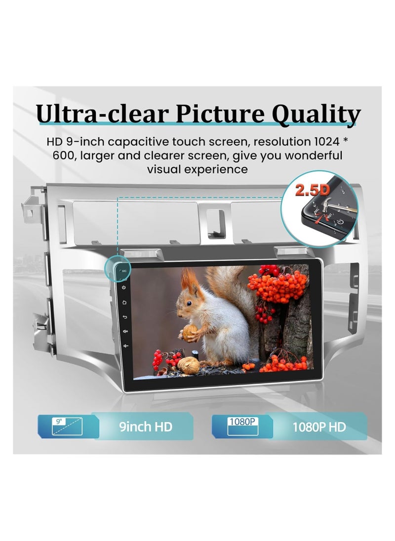 4+32G Android 13 Radio for Toyota Avalon 2006-2011 Wireless Apple Carplay and Android auto, 9 Inch Touch Screen