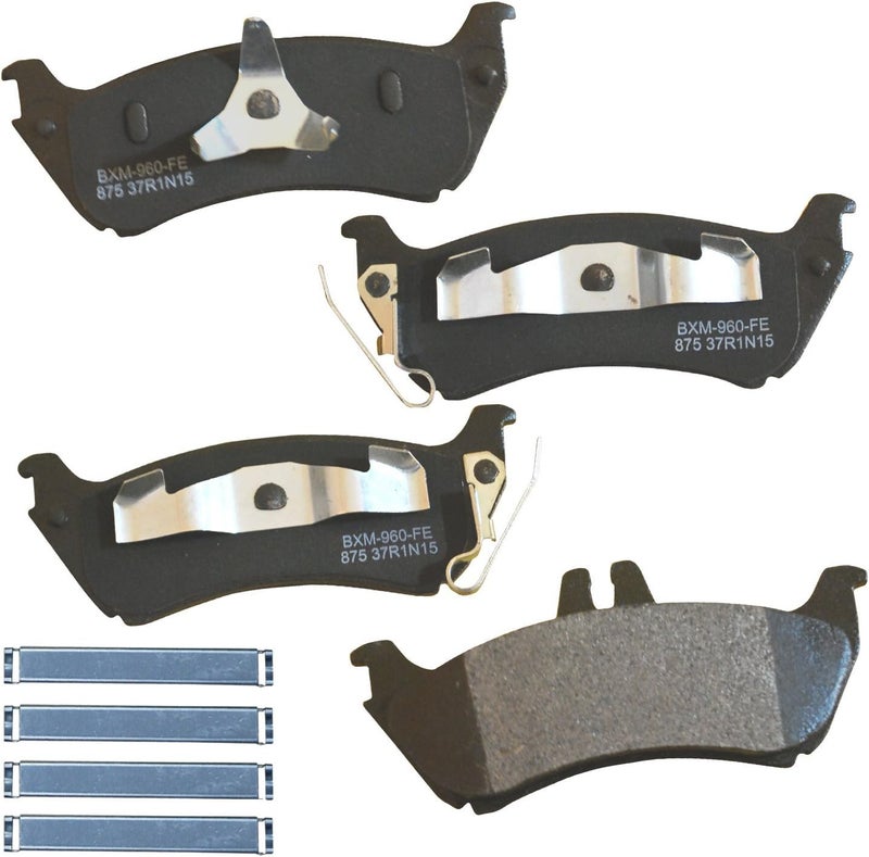 Bendix Premium SBM875 Semi-Metallic Rear Brake Pads for Mercedes-Benz ML320 2003-1998, ML350 2005-2003, ML430 1999-1998 - Image 1