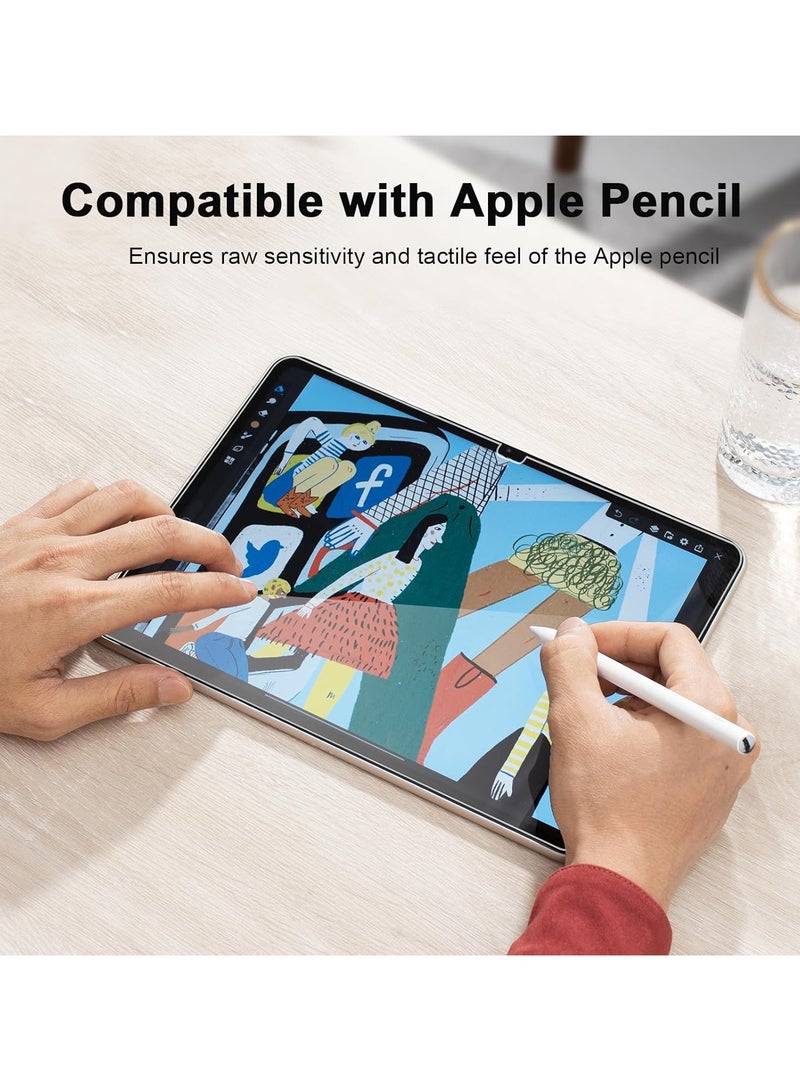 يوارب كينج واقي شاشة زجاج مقسى لجهاز iPad 2022 الجيل العاشر 10.9 بوصة وiPad الجيل الحادي عشر 2025 حماية يومية للاستخدام اليومي والهدايا - Image 5