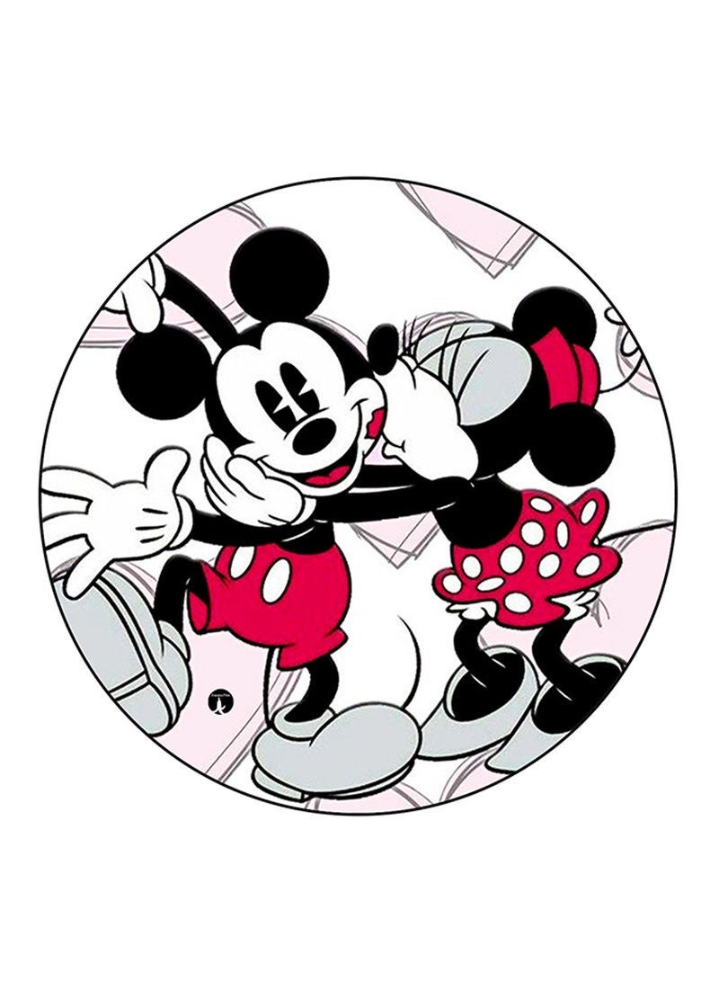 RKN Disney Printed Mouse Pad  Round  Multicolour