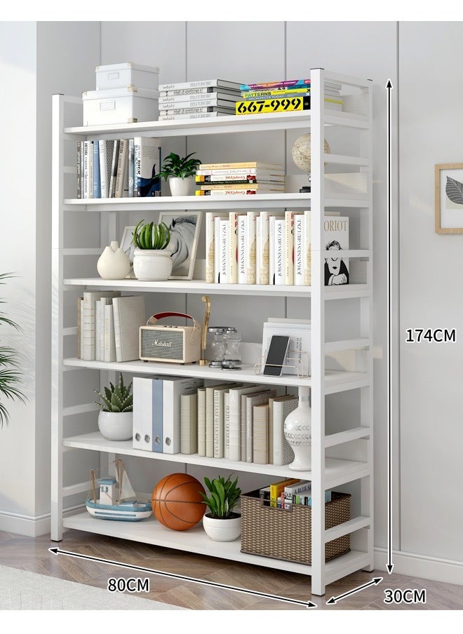 Raffine 6-Tier Multipurpose Storage Rack – Stylish Organizer & Display Stand for Kitchen, Bedroom, Living Room, and Office (80x30x174 cm)  - Image 2