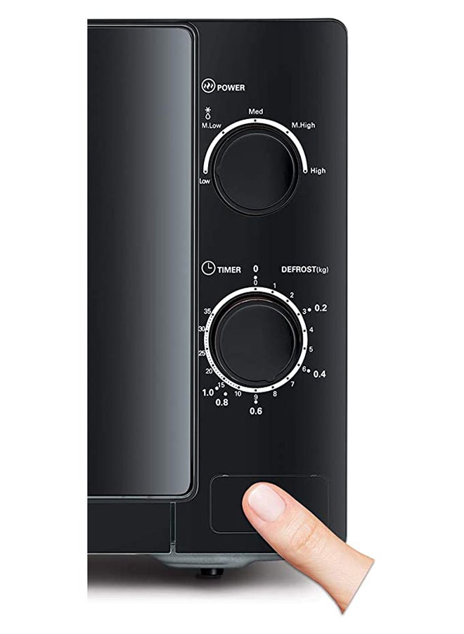 BLACK+DECKER Microwave Oven MZ2020P-B5 20 L 700 W MZ2020P Black - Image 4