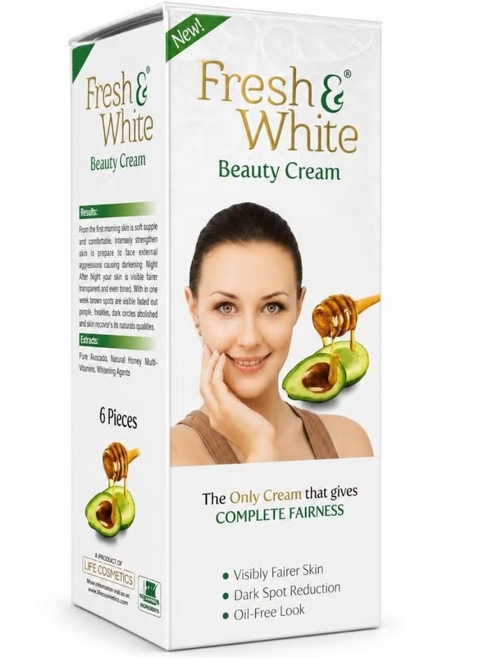 fresh & white Fresh and White Beauty Cream 6 Pieces - Image 1
