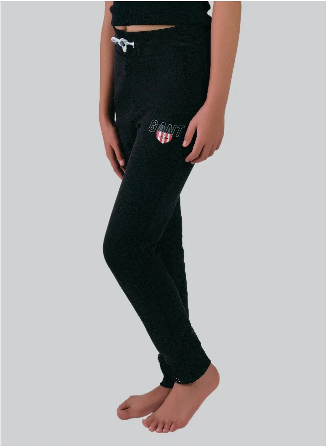 GANT Teen Girls Shield Ribbed T-Shirt