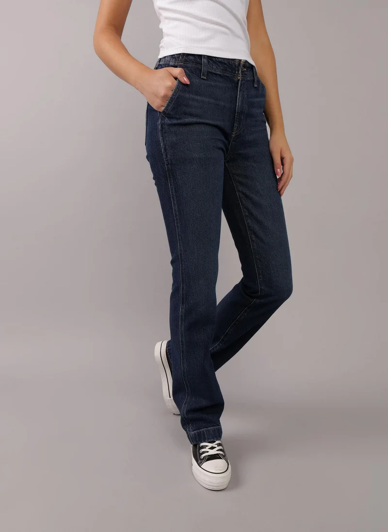 امريكان ايجل Stretch Classic Bootcut High Waist Jeans
