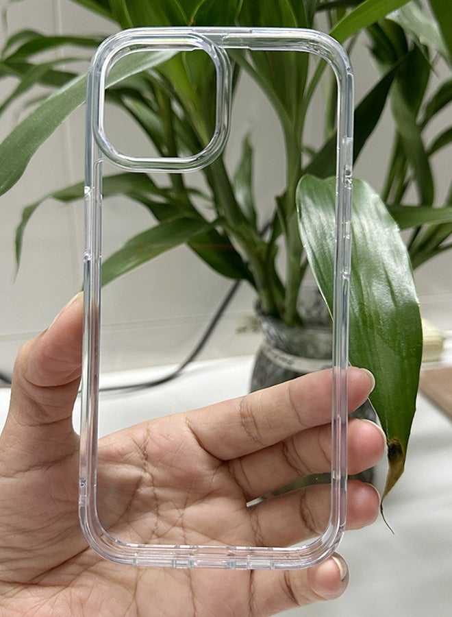 Clear Case for iPhone 14 Pro Max, Scratch Resistant, Shock Absorption, iPhone 6.7 Inch, Reinforced Corner Protection, Transparent TPU