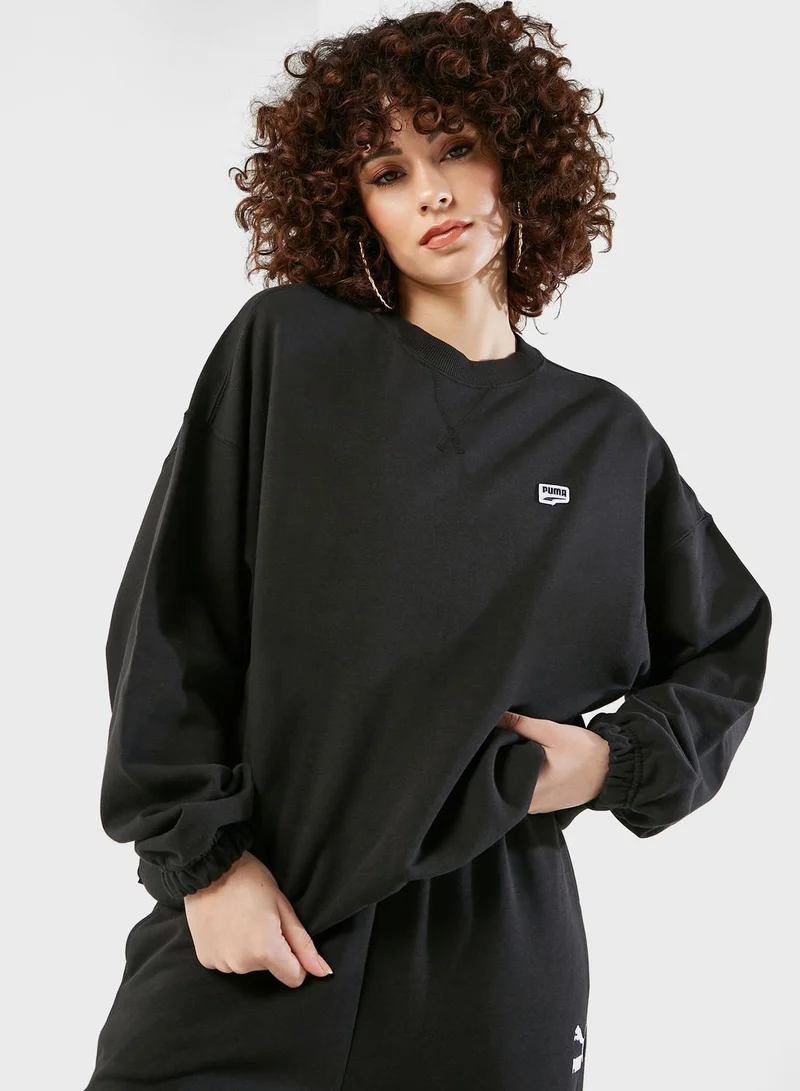 PUMA Downtown Oversized Sweatshirt