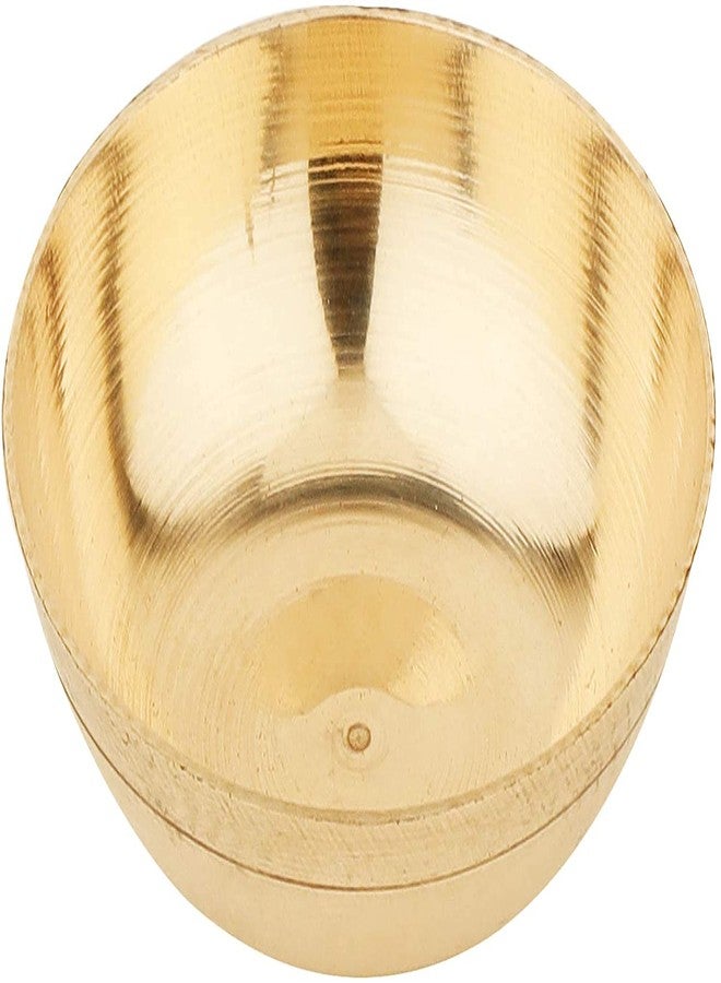 NOBILITY Brass Pooja thali 7 Inch with Kalash Kuber Diya and Other Accessories Ganesh Lakshmi Design Subh Labh Daily Puja Thali Set for Festival Home Office Mandir Diwali Gift Items - Image 5