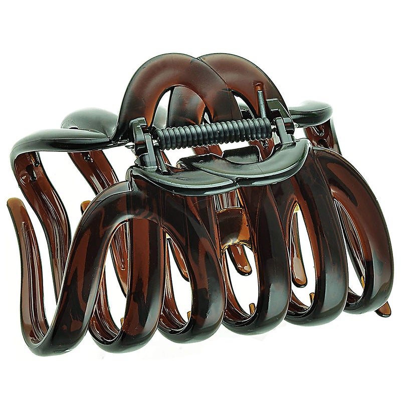 Camila Paris AD718 Octopus French Hair Clips for Women Thick Hair, Large Hair Clips for Thick Hair for Curly Wavy Long Hair, Strong No-Slip Grip Hair Claw Clip Big Hair Clips for Women. Made in France - Image 1