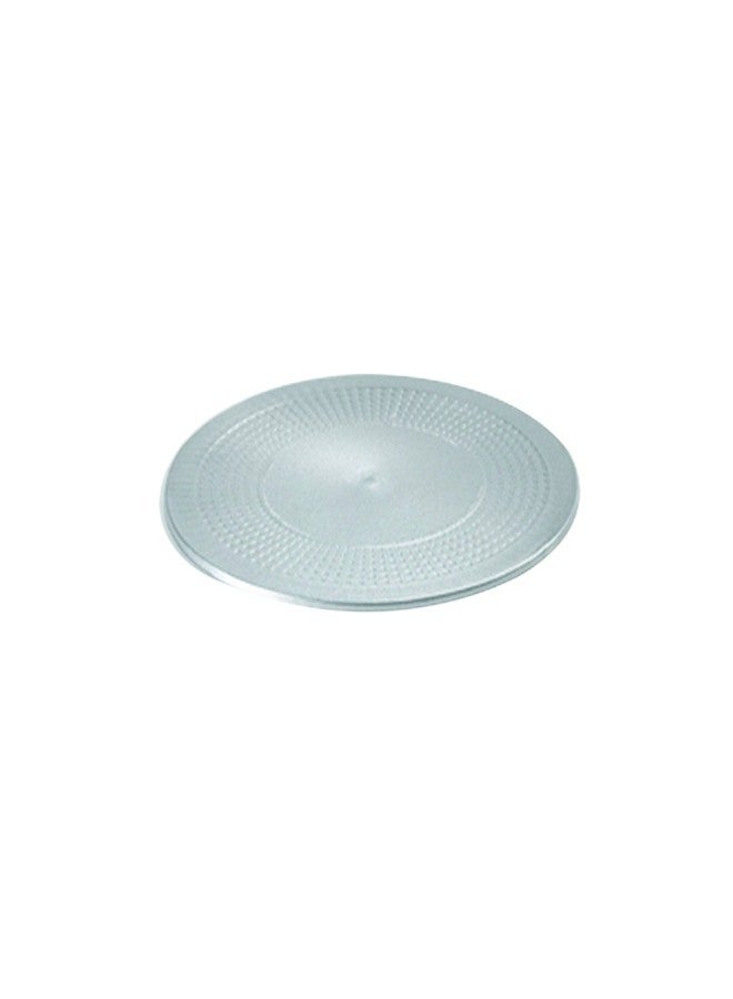 Dycem 50-1595S Non-Slip Circular Pad, 5-1/2" Diameter, Silver