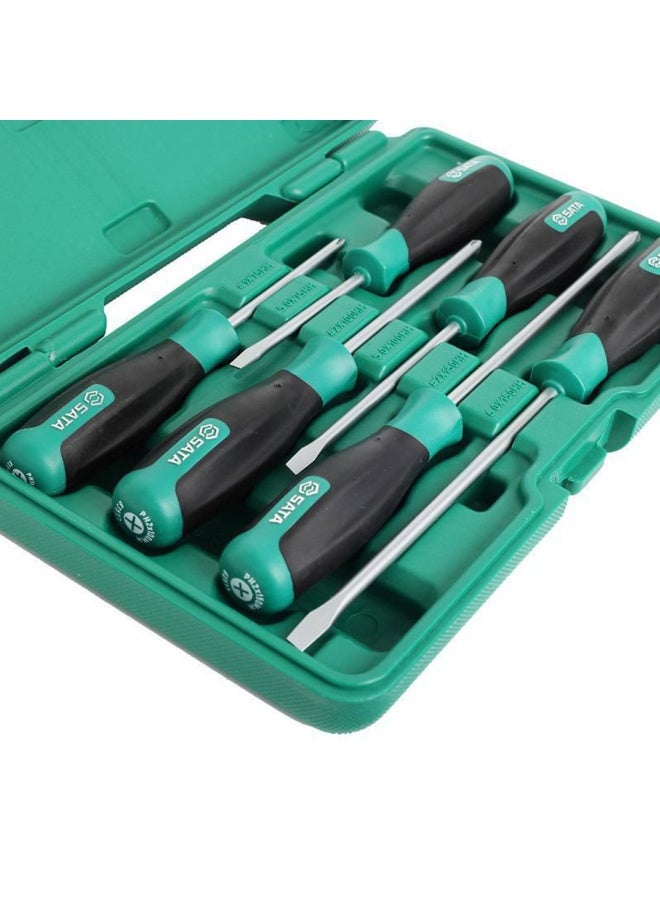 SATA ST09309SJ 6-Piece Dual Material Soft Grip Combination Screwdriver Set - Image 3