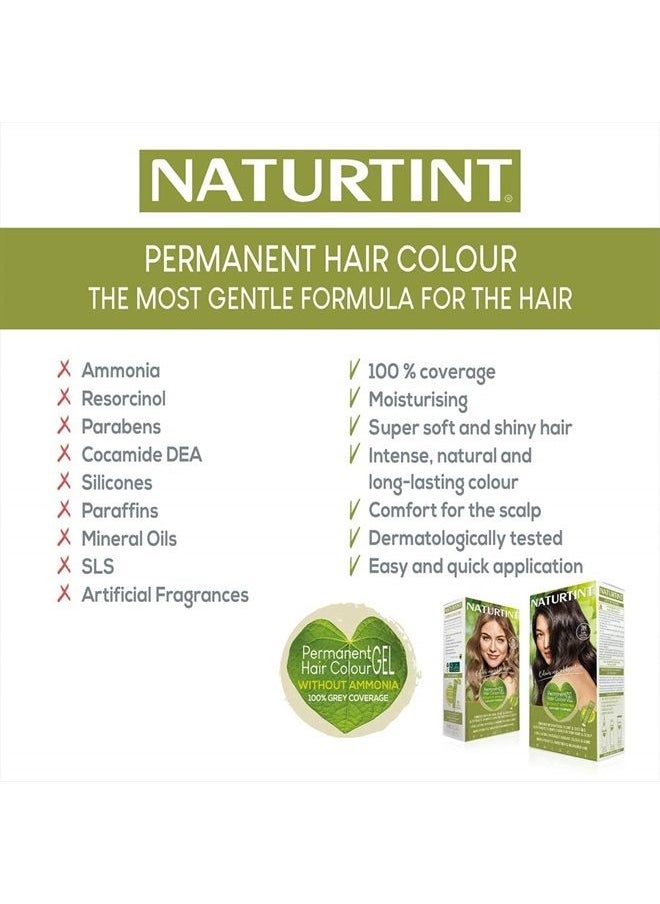 NATURTINT Permanent Hair Colour 7G Golden Blonde | Plant Enriched Radiant Colour | Ammonia Free | Vegan-Friendly Formula | Long Lasting Grey Coverage  - Image 4