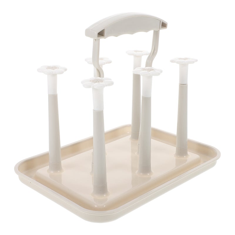 Bottle Drying Stand, Practical Storage Rack for Teats and Cups, Easy to Clean and Maintain - Image 4