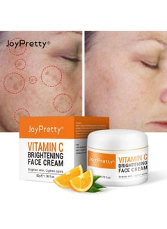 JoyPretty Vitamin C Brightening Face Cream, Whitening & Anti-Aging Lotion for Moisturizing Face & Body for Women 50g  - Image 1