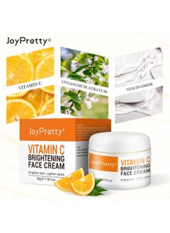 JoyPretty Vitamin C Brightening Face Cream, Whitening & Anti-Aging Lotion for Moisturizing Face & Body for Women 50g  - Image 4