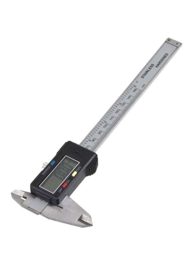 Generic Digital Vernier Caliper Silver/Black 150mm 
