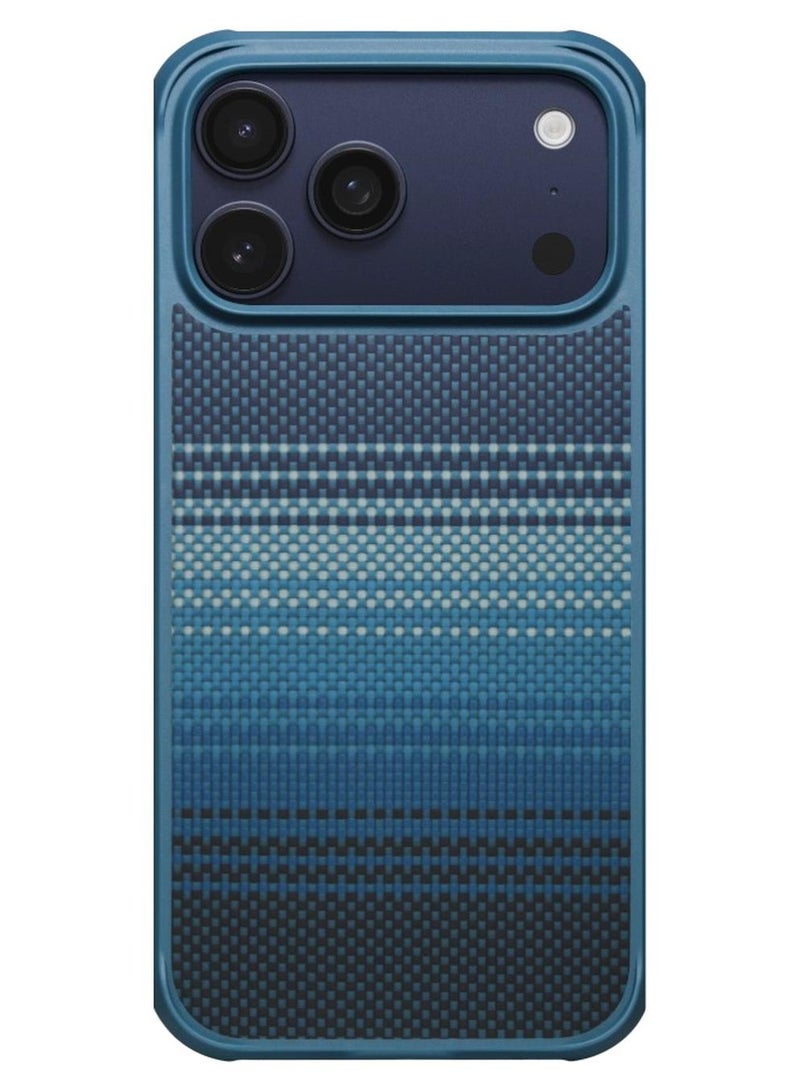 بيتاكا حافظة Aramid ProGuard لـ iPhone 17 Pro Max / متوافقة مع MagSafe / حافظة حماية بمعيار عسكري / مقاومة للخدوش / مزيج من ألياف الأراميد 600D وTPU / غطاء خلفي / وسادة زوايا مقوسة - قمر الصباح - Image 1