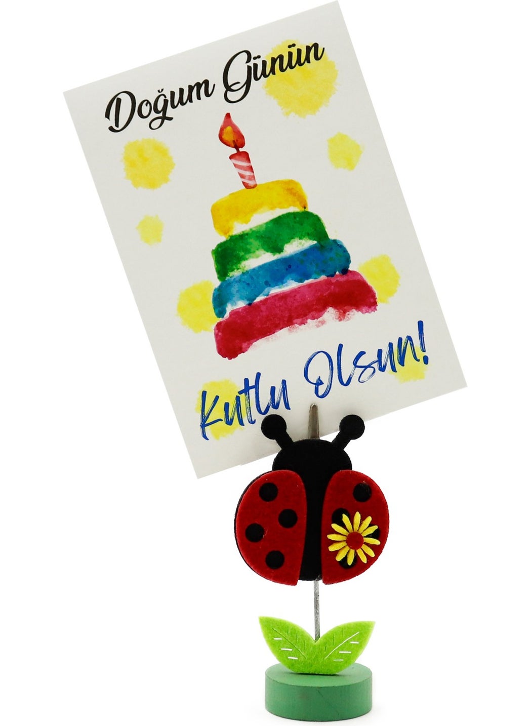 Repro Design 10X14 cm Birthday Greeting Card 10 Pieces Model-3  - Image 1