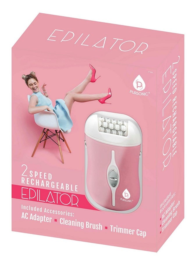 Fe120P Two Speed Rechargeable Epilator, Pink, 0.8 Pound - pzsku/Z7A033C29536435E30CDBZ/45/_/1734183157/049bfc5e-1891-43c8-8ca7-9a1f228bedca