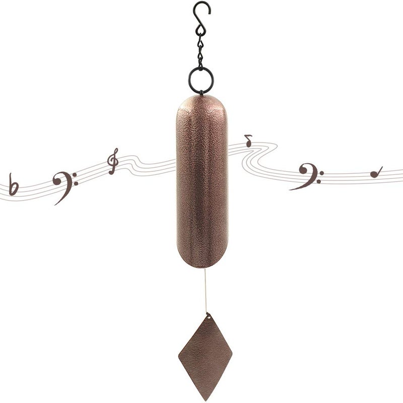 Cesun Wind Chimes for Outside Deep Tone, Heavy Duty Wind Bell Deep Resonance Serenity Bell Outdoor Clearance, Relaxing Sound Helps You Find The Peace of Your Mind, 24 Inch - Image 1