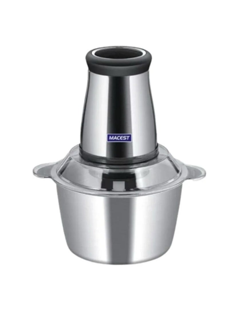 MACEST Electric Chopper, Meat Grinder, Food Processor Stainless 2L, 200W  - Image 2
