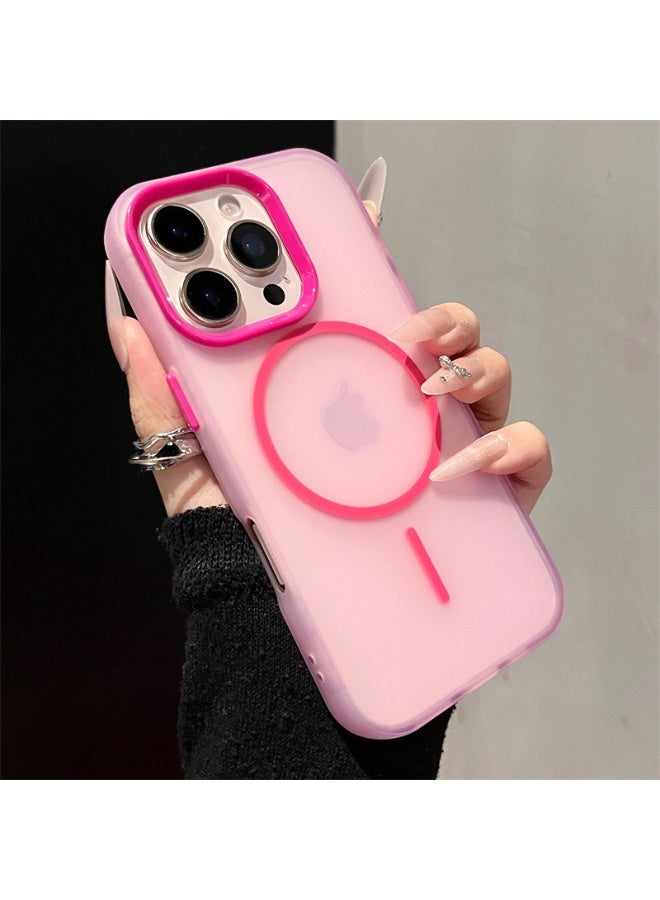 NIBEMINENT Protective TPU Case Cover For iPhone 16 Pro, Sanding Powder