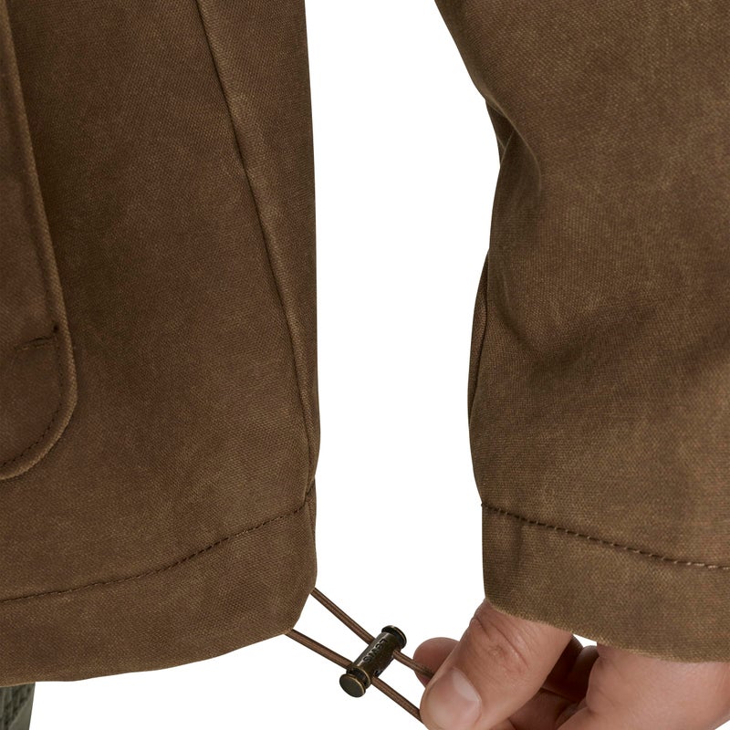 Levi's Men's Cotton Barn Jacket with Corduroy Collar, Brown Wax Look, Medium - Image 4