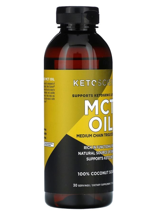 Keto Science زيت MCT 15 أونصة سائلة (443 مل) - Image 2