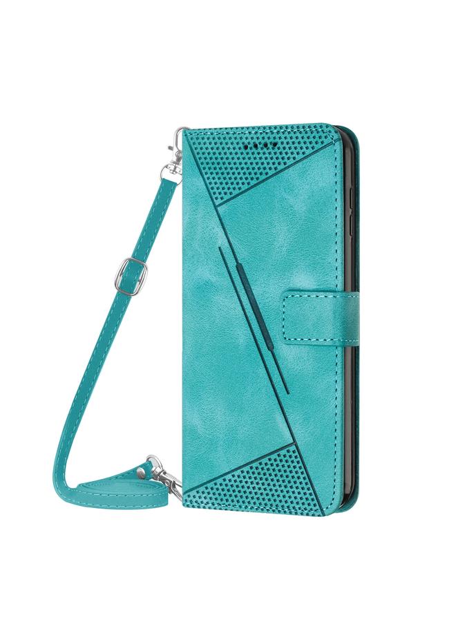 اس-توب جراب لهاتف HMD Pulse Pro Dream Triangle مصنوع من الجلد مع حبل طويل - Image 2