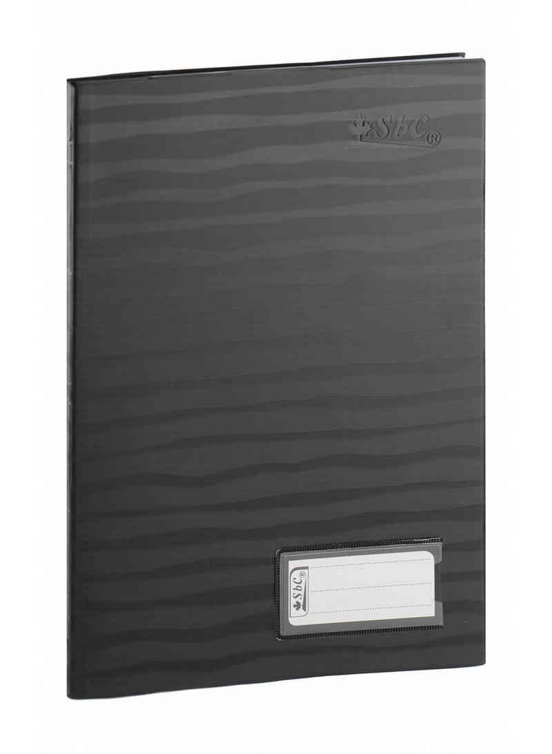 SBC 1-Piece A4 Size Four Lined Exercise Notebook With Flexible Plastic Cover Assorted Colours - Image 5