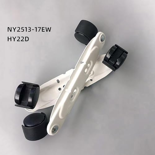 HMHAMA Replacement Oil Filled Radiator Heater Caster Wheel Bracket Holder Electric Heater Caster Frame Base Compatible for Midea NY2513-17EW/HY22D - Image 5