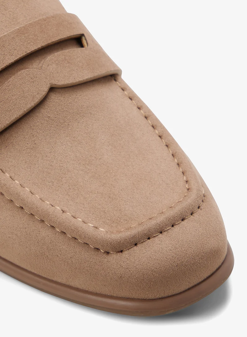 Call it Spring LIGHT BROWN Darry Loafers for Women | Best Price UAE