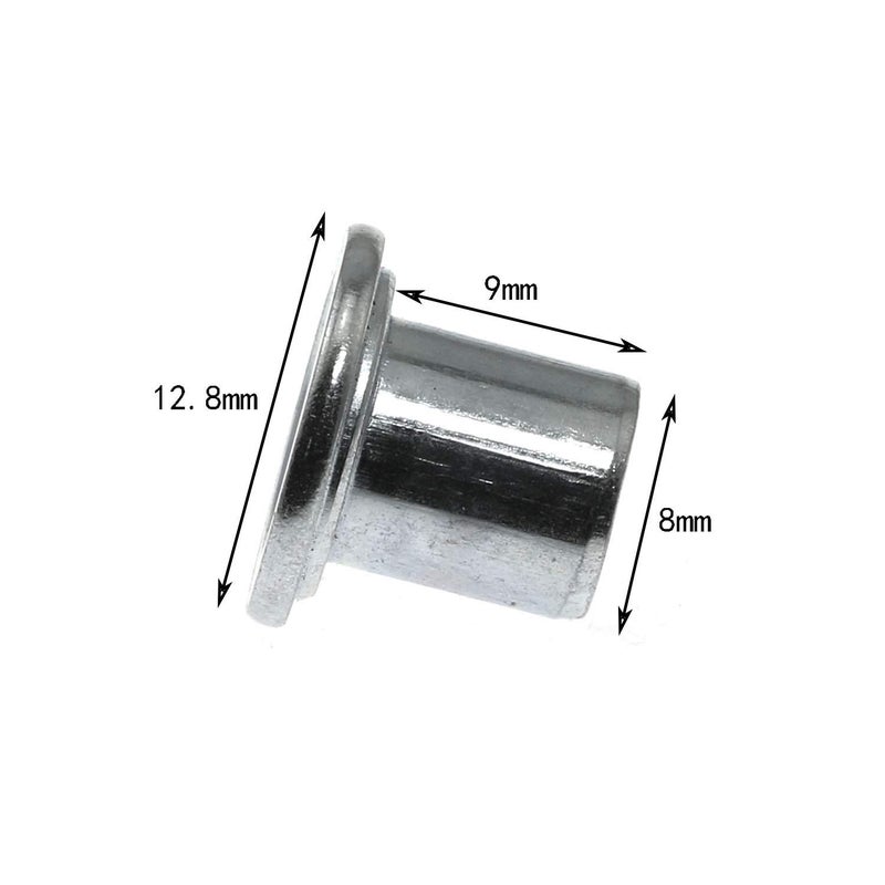 Maxmoral 20PCS Replacement of Inline Skate Axle Spacer Screw Skate Wheel Bearing Spacer, Replacement of Side Plugs Inline Skate Shaft Gaskets - Image 4