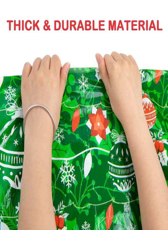 Sofier 3pcs Large Christmas Gift Bags 36"x36" Holiday Gift Wrap Jumbo Christmas Bags for Gifts Giant Sacks for Presents Big Xmas Plastic Gift Bags - Image 4